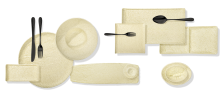 Блюдо прямоугольное 30х9,5см Sandstone Wilmax WL-661302/A