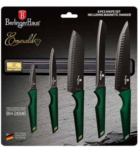 Набор ножей с магнитной планкой 6 пр. Berlinger Haus BH 2696