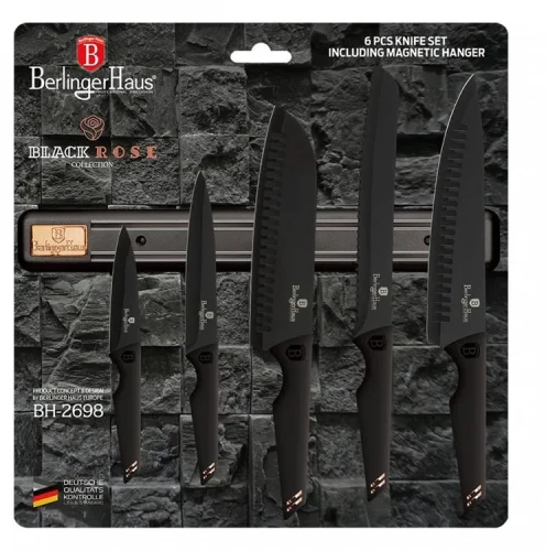 Набор ножей с магнитной планкой 6 пр. Berlinger Haus BH 2698