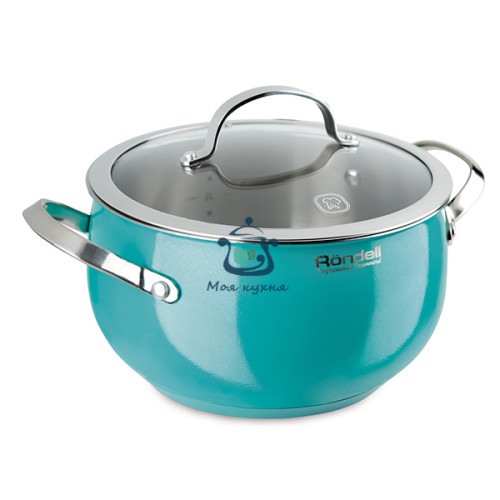 Кастрюля Rondell Turquoise 3.8 л (RDS-718)