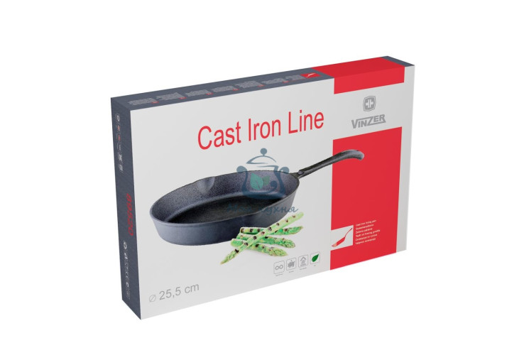 Сковорода Cast Iron 25.5 см Vinzer 89520