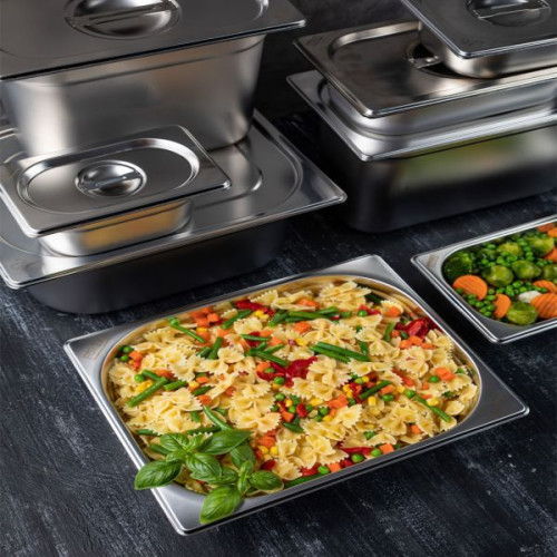 Гастроемкость без ручек 1/1, 530x325х100 мм перфорированная, FOOD line FoREST 231175