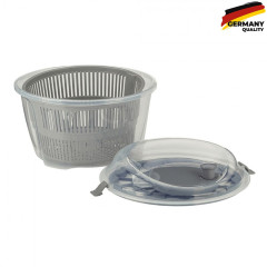 Сушка для салата Kela Mailin серая 24,5х17,5 см 11907