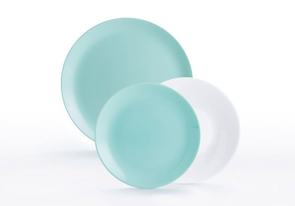Сервиз Luminarc DIWALI LIGHT TURQUOISE & WHITE 18 предметов P5912