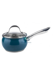 Ковш Ringel Bavaria 16 см 1.8 л с крышкой бирюза RG-4009-16/2