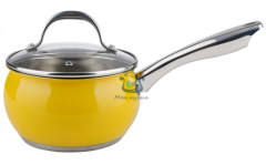 Ковш Ringel Bavaria 16 см 1.8 л с крышкой желтый RG-4009-16/1
