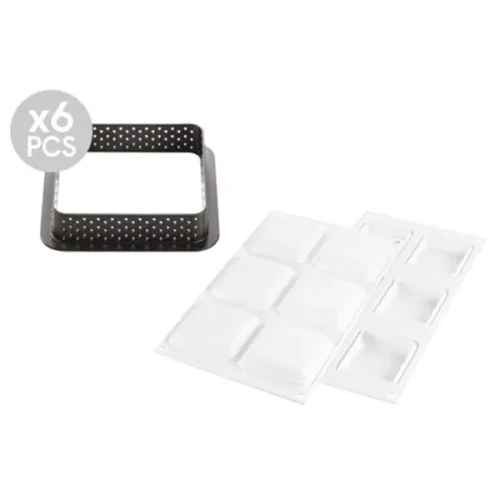 Набор форм для тортов SQUARE Silikomart 31639
