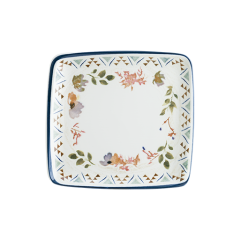 Тарелка квадратная 22*20 см Spring Bonna SPRMOV28KR
