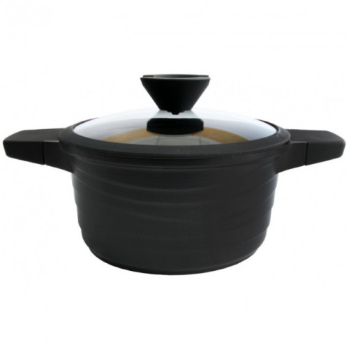 Кастрюля 20см 2,7л Black Pro New 55872-20 Lessner