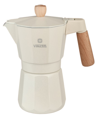 Кофеварка гейзерная Latte Crema 6 чашек 89381 Vinzer