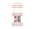 Полка 3 секционная REFLEX COPPER Metaltex 403514