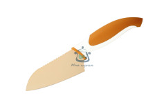 Кухонный нож Granchio Coltello cантоку 114 мм Orange (88673)
