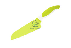 Кухонный нож Granchio Coltello cантоку 178 мм Green (88675)