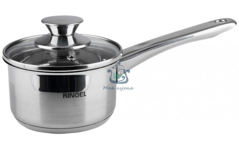 Ковш Ringel Kinder 12 см 0.6 л с крышкой RG-4006-12