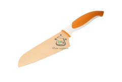 Кухонный нож Granchio Coltello cантоку 178 мм Orange (88677)