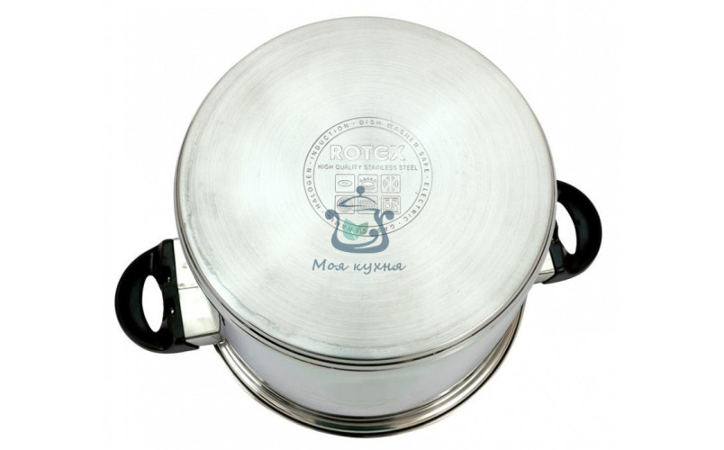 Кастрюля с крышкой 20 см Rotex RC022-200 Milano