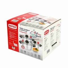 Наборы кастрюль с крышками Rotex RC022-6L Milano