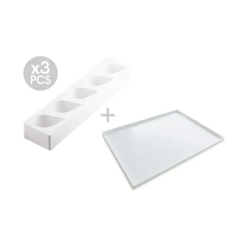 Силиконовая форма для десертов MULTIFLEX DROP 125 мл х 15 шт Silikomart 31657