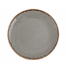 Тарелка круглая 300 мм, h-32 мм Seasons Dark Grey Porland 04ALM002451