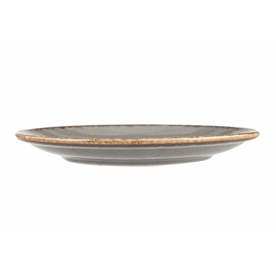 Тарелка круглая 300 мм, h-32 мм Seasons Dark Grey Porland 04ALM002451