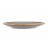 Тарелка круглая 300 мм, h-32 мм Seasons Dark Grey Porland 04ALM002451