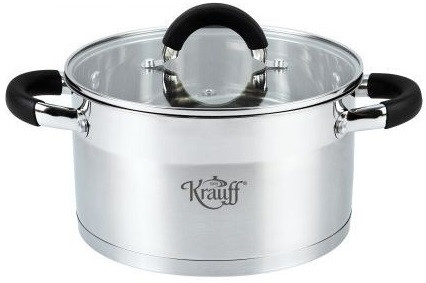 Кастрюля со стеклянной крышкой 16см 26-242-046 Krauff