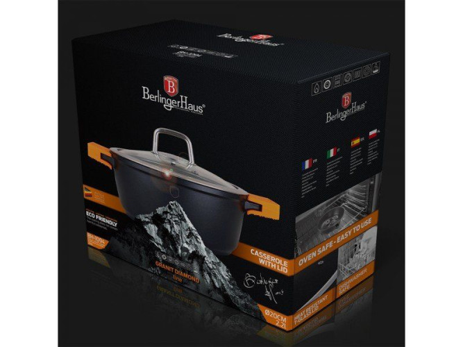 Кастрюля с крышкой 2,2 л Berlinger Haus BH 1094N