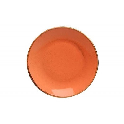 Тарелка круглая 300 мм, h-32 мм Seasons Orange Porland 04ALM002280