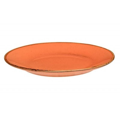 Тарелка круглая 300 мм, h-32 мм Seasons Orange Porland 04ALM002280