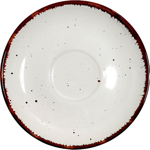 Блюдце Nature Look Off-White 15 см Arte Viva 4139238