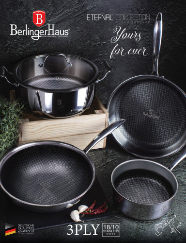 Кастрюля с крышкой 6,1 л Berlinger Haus BH 6562