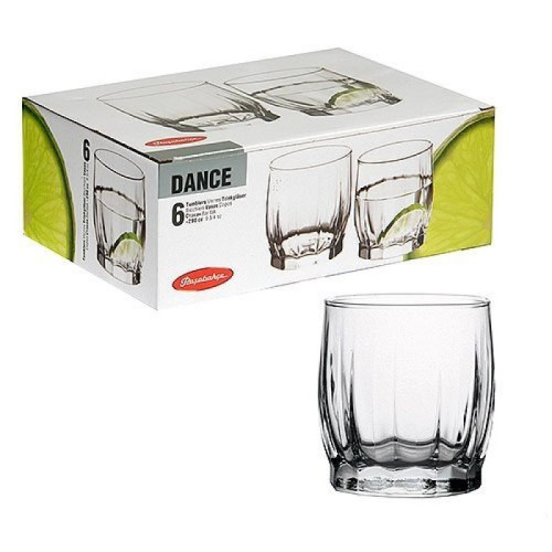 Набор стаканов низких Dance 290мл 6шт Pasabahce 42865