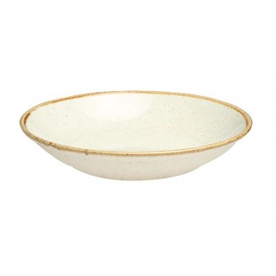 Тарелка круглая глубокая 210 мм, h-40 мм Seasons Beige Porland