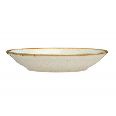 Тарелка круглая глубокая 210 мм, h-40 мм Seasons Beige Porland