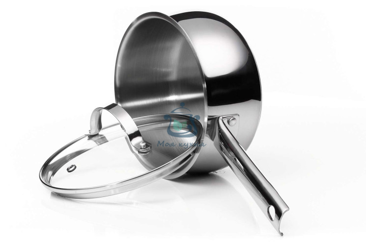 Ковш с крышкой Culinaire series 16 см 1.6 л Vinzer 89165