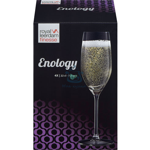 Бокал для шампанского Enology 220 мл. Royal Leerdam 484724