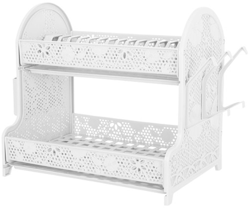 Сушилка для посуды 38х28х41,5 см Violet House White 0414