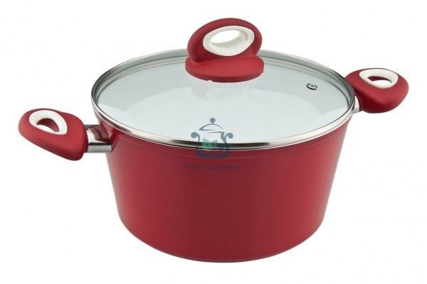 Кастрюля Vinzer Eco Ceramic Induction 4.6 л (89469)