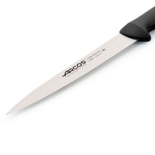 Нож для филе 170 мм 2900 черный Arcos 293125