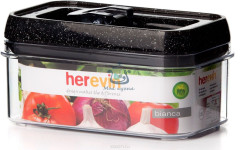 Емкость для хранения овощей Herevin Luxor Bianca Granite 0.6 л 161173-550