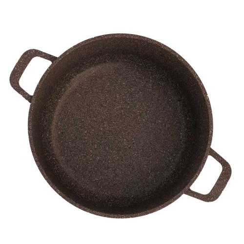 Кастрюля Granite Brown с крышкой 2л Биол K203PC
