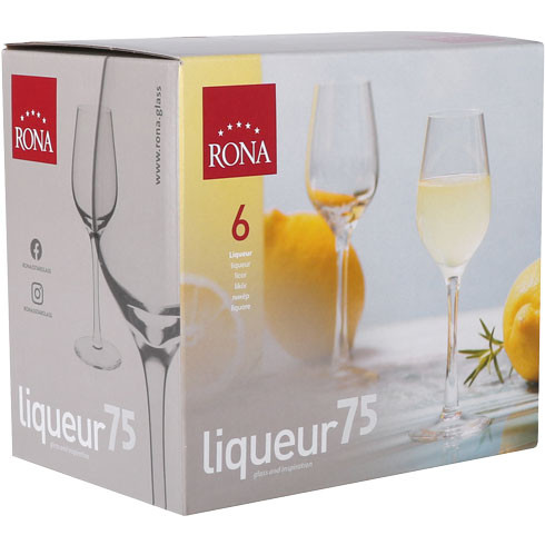 Рюмка для ликера 6шт Universal Rona 7559/75