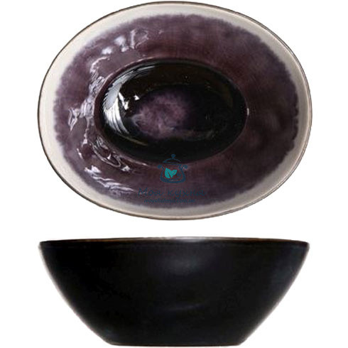 Соусник овальный Laguna Viola 10.5X9X4 см 3260114 Cosy&Trendy