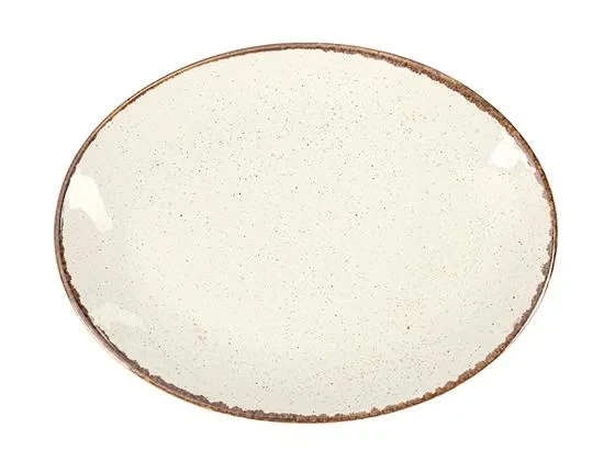 Блюдо овальное 310х240 мм Seasons Beige Porland 04ALM001396