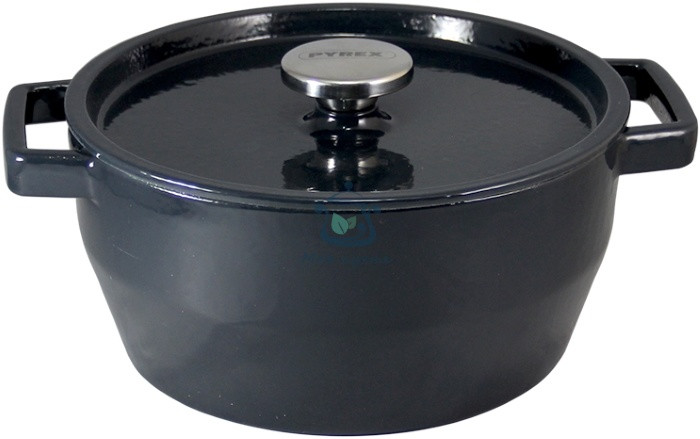 Кастрюля Pyrex Slow Cook Grey 2.2 л (SC4AC20)