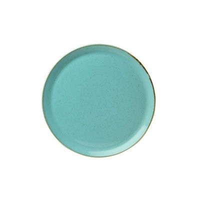 Тарелка круглая плоская 320 мм Seasons Turquoise Porland 04ALM001470