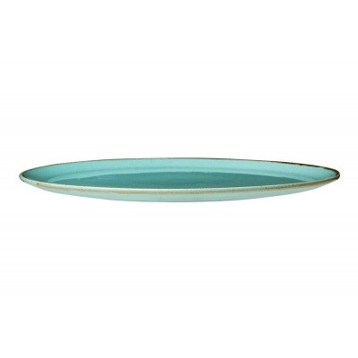Тарелка круглая плоская 320 мм Seasons Turquoise Porland 04ALM001470