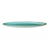 Тарелка круглая плоская 320 мм Seasons Turquoise Porland 04ALM001470