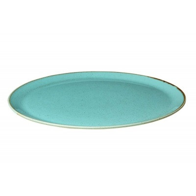 Тарелка круглая плоская 320 мм Seasons Turquoise Porland 04ALM001470