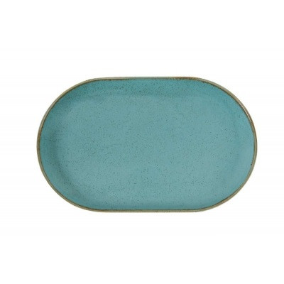Блюдо овальное 320х200 мм Seasons Turquoise Porland